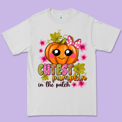 Cutest Pumpkin In The Patch Premium Tee Designed By Texasbilliewilder