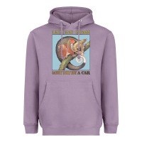 Lavender Let's Eat Trash & Get Hit By A Car Heavyweight Hoodie - Bettercallsaul