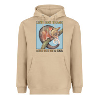 Mushroom Let's Eat Trash & Get Hit By A Car Heavyweight Hoodie - Bettercallsaul