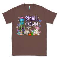 Chestnut Small Town Easter Day Classic Tee - CowhideDigitalArt