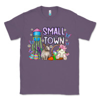 Lavender Small Town Easter Day Classic Tee - CowhideDigitalArt