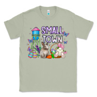 Matcha Small Town Easter Day Classic Tee - CowhideDigitalArt