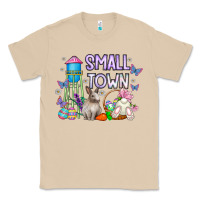 Mushroom Small Town Easter Day Classic Tee - CowhideDigitalArt