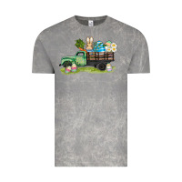 Cloud Rock easter hunt i̇n truck Vintage Tee - AdoDesignShop