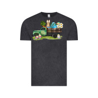 Vintage Black easter hunt i̇n truck Vintage Tee - AdoDesignShop