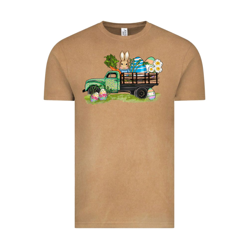 Easter Hunt İn Truck Vintage Tee by AdoDesignShop | Teevron