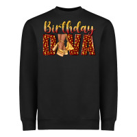 Black birthday diva Heavyweight Sweatshirt - NancyCooperArtShop