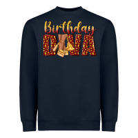 Navy birthday diva Heavyweight Sweatshirt - NancyCooperArtShop