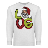 Oatmeal Heather Love Christmas Premium Sweatshirt - Bettercallsaul