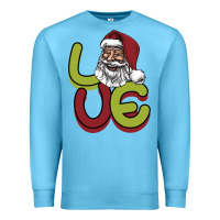 Ocean Blue Love Christmas Premium Sweatshirt - Bettercallsaul