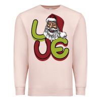 Pale Pink Love Christmas Premium Sweatshirt - Bettercallsaul