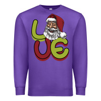 Purple Love Christmas Premium Sweatshirt - Bettercallsaul