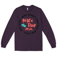 Plum girls trip Long Sleeve Tee - MaliasSmallBusiness