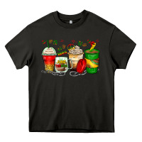Juneteenth Coffee Cups Heavy Core Tee | Teevron