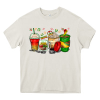 Cream juneteenth coffee cups Heavy Core Tee - Zillion Design Studio