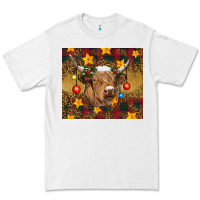 White christmas highland cow tumbler Premium Tee - RanaPortraitStore