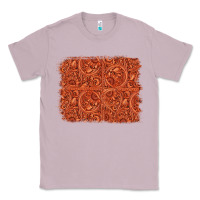 Lilac serape turquoise  leather background Classic Tee - Jasminsmagicworld