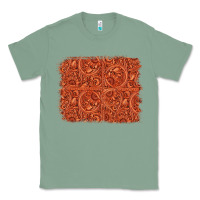 Sage serape turquoise  leather background Classic Tee - Jasminsmagicworld