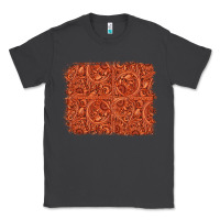 Smoke serape turquoise  leather background Classic Tee - Jasminsmagicworld