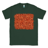 Sports Green serape turquoise  leather background Classic Tee - Jasminsmagicworld