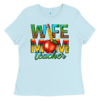 Wife Mom Teacher Ladies Tee | Teevron