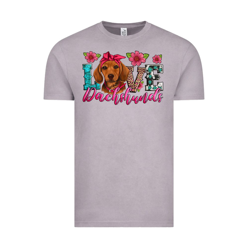Love Dachshunds Vintage Tee by Artiststas | Teevron