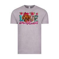 Vintage Zinc love dachshunds Vintage Tee - Artiststas