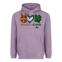 Lavender peace love st patrick's day Heavyweight Hoodie - Bettercallsaul