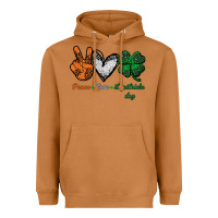 Meerkat peace love st patrick's day Heavyweight Hoodie - Bettercallsaul