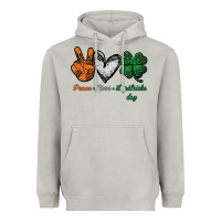 Moon Dust peace love st patrick's day Heavyweight Hoodie - Bettercallsaul