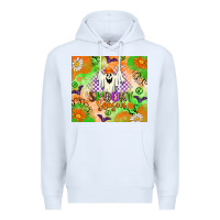 White Spooky Season Premium Hoodie - texasbilliewilder