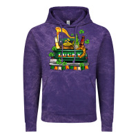 Cloud Purple lucky truck with flags and beers Vintage Hoodie - AdoDesignShop