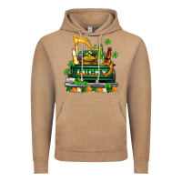 Vintage Coffee lucky truck with flags and beers Vintage Hoodie - AdoDesignShop