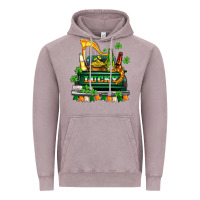 Vintage Zinc lucky truck with flags and beers Vintage Hoodie - AdoDesignShop