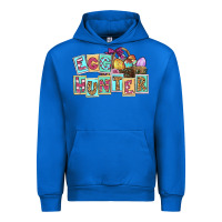Cobalt Egg hunter Easter Day Urban Hoodie - CowGirlArtShop
