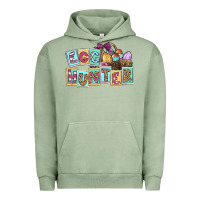 Pigment Oil Green Egg hunter Easter Day Urban Hoodie - CowGirlArtShop