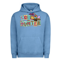 Pigment Pebble Blue Egg hunter Easter Day Urban Hoodie - CowGirlArtShop