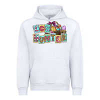 White Egg hunter Easter Day Urban Hoodie - CowGirlArtShop
