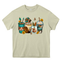 Mossy indian headdress coffee cups Heavy Core Tee - Zillion Design Studio