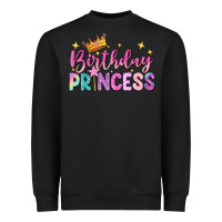 Black birthday princess Heavyweight Sweatshirt - NancyCooperArtShop