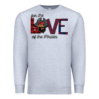 Heather Grey For The Love Of The Pirates Premium Sweatshirt - Bettercallsaul