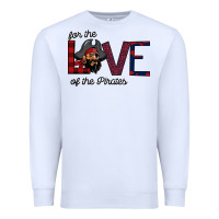 White For The Love Of The Pirates Premium Sweatshirt - Bettercallsaul