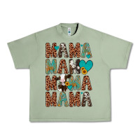 Oil Green mama mama mama mama Urban Heavy Tee - Artiststas