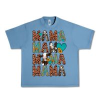 Pebble Blue mama mama mama mama Urban Heavy Tee - Artiststas