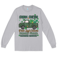 Moon Dust farm fresh four leaf clovers Long Sleeve Tee - MaliasSmallBusiness
