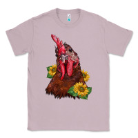 Rooster Sunflower Classic Tee | Teevron