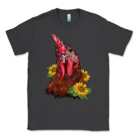 Smoke rooster sunflower Classic Tee - BarkalooDesign