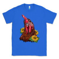 True Royal rooster sunflower Classic Tee - BarkalooDesign