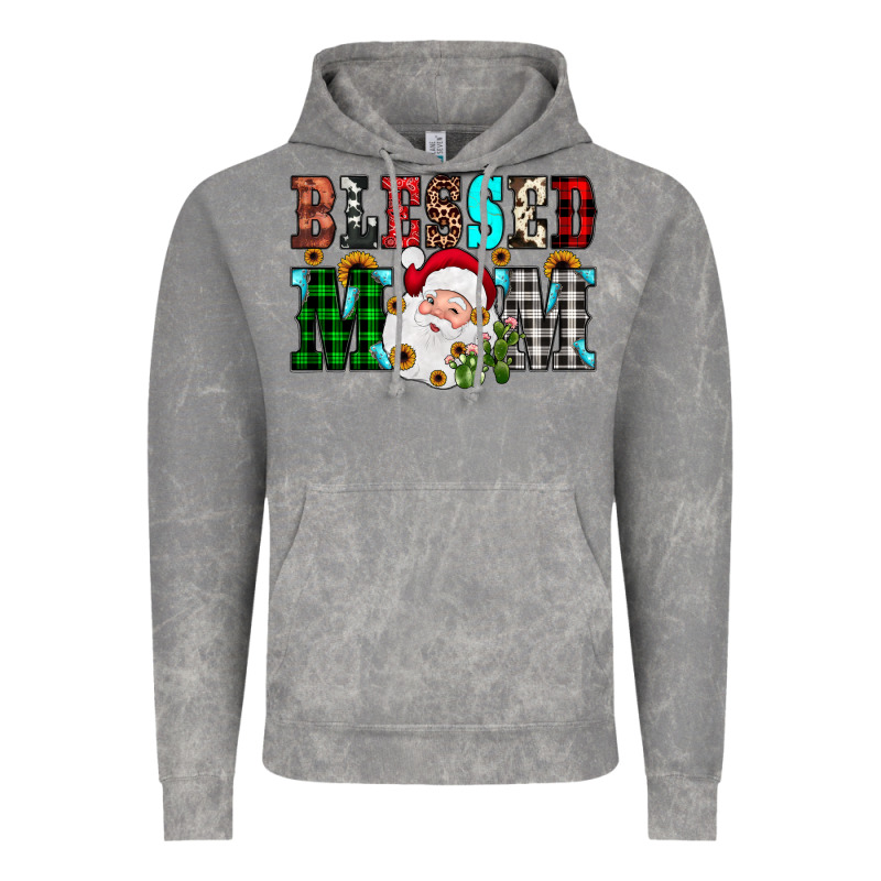 Blessed Mom Christmas Vintage Hoodie by JahusDesignShop | Teevron