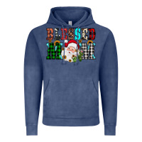 Vintage Denim blessed mom christmas Vintage Hoodie - JahusDesignShop